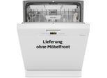 MIELE teilintegrierbarer Geschirrspüler "G 5611 SCi Active", Energieeffizienz: A, silber (weiß), B:59,8cm H:80,5cm T:57cm, Geschirrspüler, teilintegrierbarer Geschirrspüler