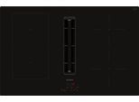 SIEMENS Kochfeld mit Dunstabzug "ED811BS16E", Energieeffizienz: B, schwarz, B:80,2cm H:22,3cm T:52,2cm, Kochfelder, mit Flachkanal, Kochfeld mit Dunstabzug