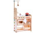 Kaufladen HABA "Spielset Creative Play 3 in 1", bunt, Kaufläden, KinderB:29cm H:19cm T:88cm, Holz, Papier, Sperrholz, Kaufladen, B:29cm H:19cm T:88cm