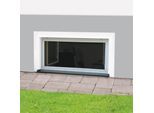 Nagerschutz-Fenster HECHT INTERNATIONAL "MASTER SLIM", weiß (rahmen: weiß gewebe: schwarz), B:100cm H:60cm, Insektenschutzgitter, Nagerschutz-Fenster, BxH: 100x60 cm, kürzbar