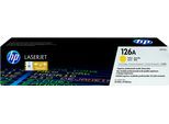 HP Tonerpatrone "HP original Toner 126A, Farben: M/C/Y/B + Combo", gelb, Tonerpatronen, Tonerpatrone