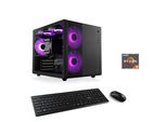 CSL PC "Cube V24178", schwarz, Microsoft Windows 11 Home (64 Bit), 32 GB RAM 1.000 GB SSD, Desktop-PCs, PC
