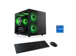 CSL PC "Cube V24175", schwarz, Microsoft Windows 11 Home (64 Bit), 32 GB RAM 1.000 GB SSD, Desktop-PCs, PC