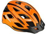 Fahrradhelm FISCHER FAHRRAD "Urban Sport S/M" Gr. S, orange, Helme, S/M Kopfumfang: 52cm - 59cm, Fahrradhelm, Verstellbarer Innenring-System; mit beleuchtetem Innenring-System