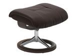 Fußhocker STRESSLESS "Mayfair", braun (chocolate paloma), B:55cm H:41cm T:39cm, Leder BATICK: BATICK ist ein leicht korrigiertes, durchgefärbtes und genarbtes Möbelleder, bei dem die meisten Unebenheiten und Spuren in der Regel entfernt wurden.;Leder PALOMA: PALOMA ist ein durchgefärbtes Semianilin-Möbelleder mit natürlicher Narbung.;ROHLEDER Stoff Q2 FARON: Ein fester zuverlässiger Bouclé mit ein