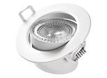 HEITRONIC LED Einbaustrahler "DL7002", weiß, 1, Ø 8,7cm H: 5,5cm, 1 Stk., Leuchten, Einbauleuchte, Downlight, schenkbar, inkl. Wechselblenden, LED Einbaustrahler