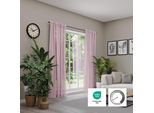 Vorhang NEUTEX FOR YOU "Libre-ECO" Gr. 1, lila (flieder), B:142cm H:245cm, Jacquard, Polyester, Gardinen, Vorhang