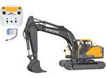 RC-Bagger JAMARA "Volvo EC160E Metal 1:16 2,4 GHz Destruction-Set", gelb, Fernlenkfahrzeuge, KinderB:17cm H:68cm T:69,5cm, RC-Bagger, mit Motorsound, LED-Licht und Anbaugeräten; offiziell lizenziert, B:17cm H:68cm T:69,5cm