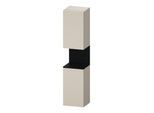 Duravit Hochschrank Qatego 40x36x1760cm, 2 T, An r, E sw/tau matt (QA1346R16830000)