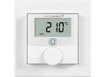 HOMEMATIC IP Heizkörperthermostat "Wandthermostat mit Schaltausg. für Markenschalter 230 V", weiß, B:8,6cm T:5,4cm, Heizkörperthermostate, Heizkörperthermostat