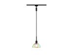 PAULMANN Schienensystem-Leuchten "URail Pendel Sarrasani E14 max. 20W dimmbar 230V, Dichroic", bunt (schwarz, bunt), 1, Ø 14cm, 1 Stk., Leuchten, Schienensystem-Leuchten