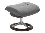 Fußhocker STRESSLESS "Mayfair", grau (wild dove batick), B:55cm H:41cm T:39cm, Leder BATICK: BATICK ist ein leicht korrigiertes, durchgefärbtes und genarbtes Möbelleder, bei dem die meisten Unebenheiten und Spuren in der Regel entfernt wurden.;Leder PALOMA: PALOMA ist ein durchgefärbtes Semianilin-Möbelleder mit natürlicher Narbung.;ROHLEDER Stoff Q2 FARON: Ein fester zuverlässiger Bouclé mit eine