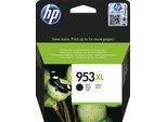 HP Tintenpatrone "HP original Druckerpatrone 953XL, Farben: C/M/Y/B", schwarz, Tintenpatronen, 3 Probemonate gratis* drucken, Tintenpatrone