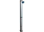 Solardusche MY POOL BWT "Alustyle Exklusiv", silber (silberfarben), B:16cm H:215cm, Chrom, Kunststoff, Outdoorduschen, Solardusche, 215 cm Höhe, 40 l Tank