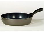 Bratpfanne KRÜGER "Aluguss Pfanne tief Potsdam, 28 cm", grau, H:7cm Ø:28cm, Pfannen, Bratpfanne, für Induktions-Kochfelder geeignet