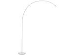 BRILLIANT LED Stehlampe "Bow", grau (aluminiumfarben), H: 179cm, 1 Stk., Leuchten, LED Bogenlampe, 179 cm, 1300 lm, 3000-6500 K, dimmbar, LED Stehlampe