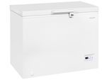 EXQUISIT Gefriertruhe "GT200-HE-041C", Energieeffizienz: C, silber (weiß), B/H/T: 102,6cm x 84,5cm x 61,6cm, Gefriertruhen, 4*-Gefriertruhe mit Griff & Türschloss – leicht zu öffnen, Gefriertruhe