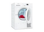 EXQUISIT Wärmepumpentrockner "TWP1001-030D weiss", Energieeffizienz: D, weiß, B:595cm H:850cm T:680cm, Trockner, für Haushalte mit großer Menge an Wäsche bis zu 10 kg, Wärmepumpentrockner