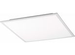 JUST LIGHT Deckenleuchte "FLAT", weiß, 1, H: 6cm, 1 Stk., Leuchten, CCT - Farbtemperaturregelung (verstellbar von 2700-5000K), Deckenleuchte