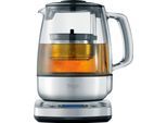 SAGE Wasser-/Teekocher "The Tea Maker STM800", silber (edelstahl, glas), B:20cm H:25cm T:15cm, Teeautomaten, Wasser-/Teekocher