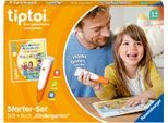 Spiel RAVENSBURGER "tiptoi Starter-Set: Stift und Wörter-Bilderbuch Kindergarten", bunt, Spiele, Kinder, Spiel, Made in Europe
