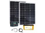 Solarmodul PHAESUN "Energy Generation Kit Solar Rise", schwarz, Solarmodule, Solarmodul, 50 W