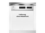 BEKO teilintegrierbarer Geschirrspüler "DSN16440X", Energieeffizienz: C, silber (silberfarben), B:59,8cm H:81,8cm T:57cm, Geschirrspüler, ProSmart Inverter Motor, teilintegrierbarer Geschirrspüler