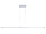 PACO HOME Pendelleuchte "DEA", weiß (chromfarben), Ø 2cm, Leuchten, Pendelleuchte