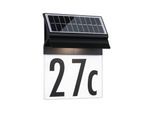 LED Außen-Wandleuchte PAULMANN "Solar Hausnummernleuchte Neda IP44 3000K 14lm Schwarz", schwarz, B:18cm H:23cm T:6cm, Leuchten, LED Außen-Wandleuchte