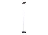 JUST LIGHT Stehlampe "HANS", schwarz, 1, Ø 30cm H: 181cm, 1 Stk., Leuchten, LED, dimmbar über Touchdimmer, Stehlampe
