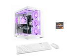 CSL PC "Vitrum Advanced V24479", weiß, Microsoft Windows 11 Home (64 Bit), 32 GB RAM 1.000 GB SSD, Desktop-PCs, PC