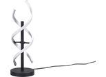 TRIO LEUCHTEN LED Tischleuchte "Sequence", grau (aluminiumfarben), 1, Ø 16cm H: 48,5cm, 1 Stk., Leuchten, Tischlampe dimmbar, Lichtfarbe einstellbar, Touch Steuerung, Memory, LED Tischleuchte
