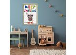 Leinwandbild LUCKYLINDE "Die kleine Maus", bunt (farbe bild(er): bunt), B:40cm H:60cm T:2cm, Canvas, Holzrahmen, Bilder, Leinwandbild, Exklusive JANOSCH Kindermotive