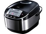 RUSSELL HOBBS Multikocher "21850-56", schwarz (edelstahl, schwarz), B:28,5cm H:25,5cm T:38,8cm, Küchenmaschinen, 11-in-1, 5 Liter, digitales Display, Anti-Kondensations-Deckel, Multikocher