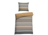 Bettwäsche FLORELLA "Demi koreander Flausch-Flanell, 100% Baumwolle", braun (koreander), B/L: 140cm x 200cm, 1 Stk., 1 Stk., Flanell, B/L: 70cm x 90cm, Flanell, Obermaterial: 100% Baumwolle CO., Bettwäsche, Bettwäsche