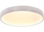 TRIO LEUCHTEN LED Deckenleuchte "DOHA, Deckenlampe 29W 3260 Lumen Lichtfarbe einstellbar 2300-4000K", weiß (weiß matt), 1, Ø 45cm H: 5,5cm, 1 Stk., Leuchten, indirektes Licht getrennt schaltbar als Wandlampe und Deckenlampe mögl, LED Deckenleuchte