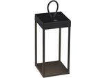 KONSTSMIDE LED Laterne "Ravello", schwarz, H: 30cm, 2 Stk., Leuchten, Ravello LED USB-Laterne, dimmbar, LED Laterne
