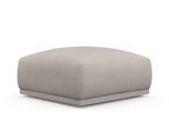 Hocker TRENDMANUFAKTUR "Braga, mit hochwertigem Kaltschaum, quadratisch, in Cord erhältlich", grau (dove), B:85cm H:42cm T:85cm, 100% Polyester, Hocker, Hocker, moderner Polsterhocker, 85/42/85 cm (B/H/T)