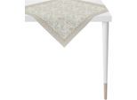 Mitteldecke APELT "1310 Herbstzeit, Herbstdeko, Herbst", beige (natur, beige, creme), B:85cm L:85cm, Baumwolle, Tischdecken, Mitteldecke, Digitaldruck