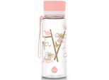 Trinkflasche EQUA "Kids Playground", rosa (rosa, transparent), H:21cm, Tritan, Trinkflaschen, Trinkflasche, Tritankunststoff, Inhalt 600 ml