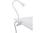 REALITY LEUCHTEN LED Klemmleuchte "VIPER", weiß, 1, H: 35cm, Leuchten, 5 Jahre Garantie, LED Klemmleuchte