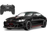 RC-Auto JAMARA "Deluxe Cars, BMW M4 CSL 1:16, schwarz matt - 2,4 GHz", schwarz (schwarz matt), Fernlenkfahrzeuge, KinderB:8,8cm H:8,8cm T:30cm, RC-Auto, mit LED-Lichtern, B:8,8cm H:8,8cm T:30cm