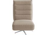 TV-Sessel SIT & MORE "Eve", taupe, B:80cm H:109cm T:98cm, 100% Polyester, Sessel, TV-Sessel, mit Herz-Waage und 2 Motoren, Bedienfelder im Sitz