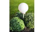 LED Gartenleuchte BONETTI "Gartenleuchte", weiß, H:61,5cm, Leuchten, LED Gartenleuchte