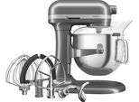 KITCHENAID Küchenmaschine "5KSM70SHXECA", silber (medaillon silber), B:28,7cm H:41,9cm T:37,15cm, Küchenmaschinen, Küchenmaschine