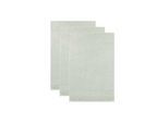 Gästehandtuch VILLEROY & BOCH "Gästetuch Gästetuch One 3er Pack" Gr. S, grün (grün (salbei)), B:30cm, Obermaterial: 100% Baumwolle CO., Handtücher, Gästehandtuch