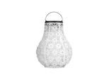 LED Solarleuchte PAULEEN "Sunshine Blaze Lampions Solar weiß Tyvek Vlies", weiß, H:20cm Ø:16cm, Leuchten, LED Solarleuchte, Laterne, 2er-Set