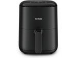 TEFAL Heißluftfritteuse "EY1458 Easy Fry Compact", schwarz, B:23cm H:29cm T:32cm, Fritteusen, für 1-4 Personen, 10 Programme, spart Zeit und Energie, EY1458, Heißluftfritteuse