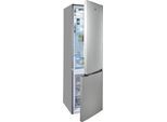 BEKO Kühl-/Gefrierkombination "B5RCNA416HXB", Energieeffizienz: C, silber (edelstahl, look), Rechtsanschlag, wechselbar, Kühlschränke, Volle Kapazität – ohne Abtauen, Kühl-/Gefrierkombination