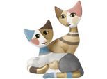 Sammelfigur GOEBEL "Figur R. Wachtmeister - Kaja e Mika", bunt, B:6,5cm H:8cm T:7cm, Porzellan, Dekofiguren, Sammelfigur